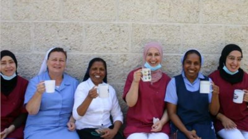 Das Beit Emmaus (‚Haus Emmaus‘) ist ein Pflegeheim für palästinensische Frauen christlichen und muslimischen Glaubens