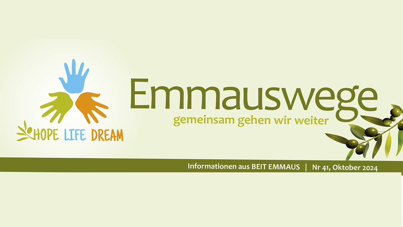 'Emmauswege' 41/24 bringt Nachrichten von Beit Emmaus