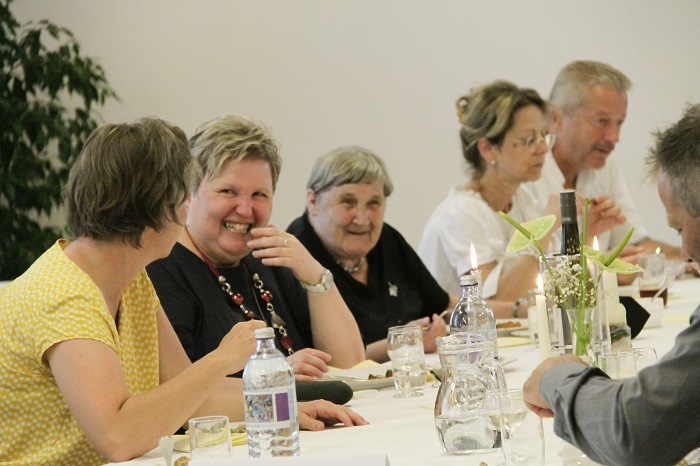 Am 15. August 2021 feierten Sr. Dominika Zelent, Sr. Heidrun Bauer und Sr. Regina Goldberger Profess-Jubiläum. / Manu Nitsch Am 15. August 2021 feierten Sr. Dominika Zelent, Sr. Heidrun Bauer und Sr. Regina Goldberger Profess-Jubiläum.