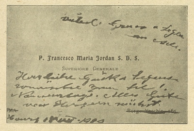Salvatorianer Chronik, 3. Jhg. 1918, Nr. 2, S. 187 / DSS, X, Nr. 1286 Salvatorianer Chronik, 3. Jhg. 1918, Nr. 2, S. 187 / DSS, X, Nr. 1286