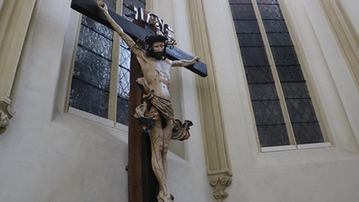 Kruzifix in der Kreuzkapelle der Michaelerkirche